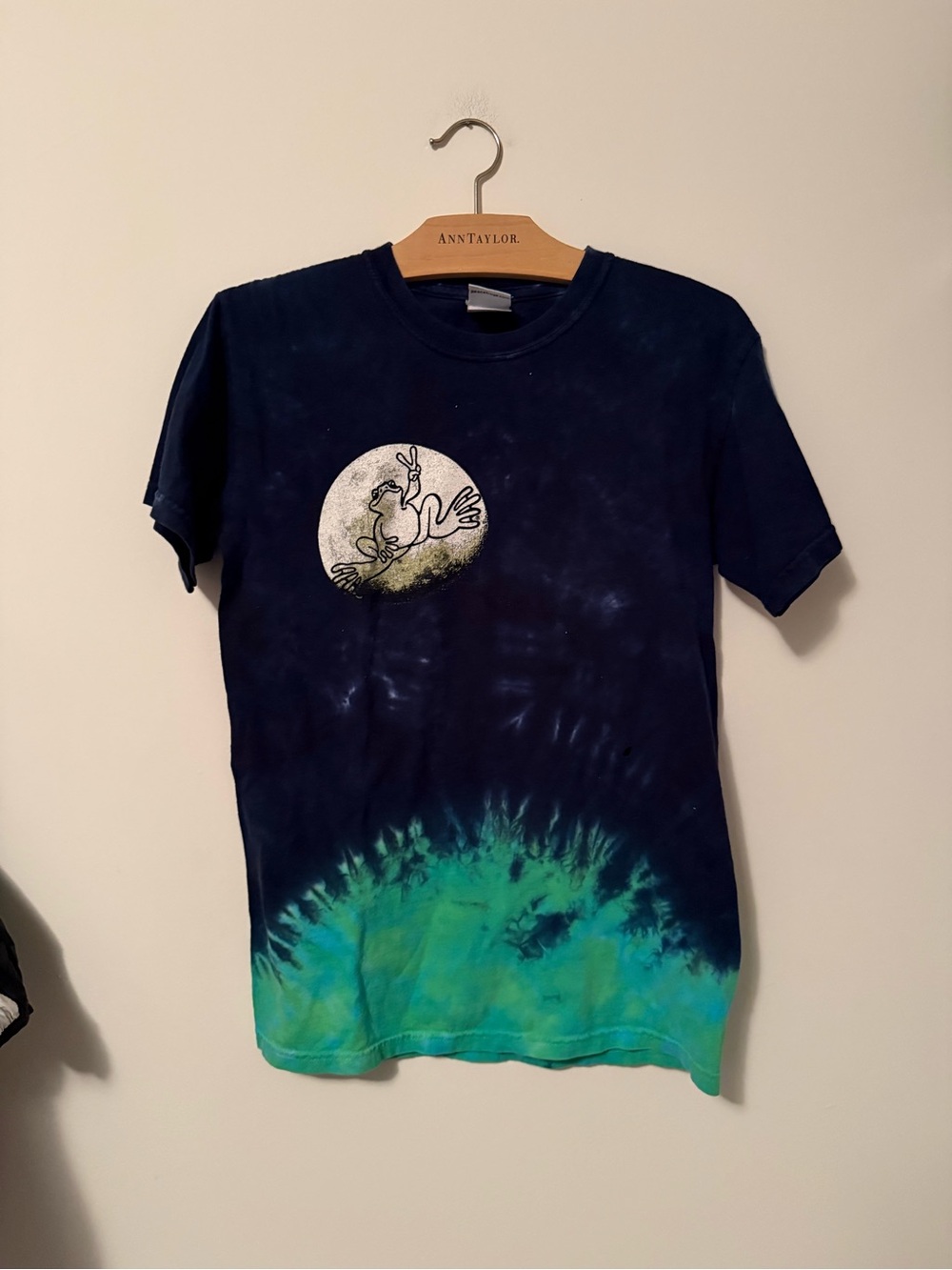 Peace Frogs tie-dye shirt